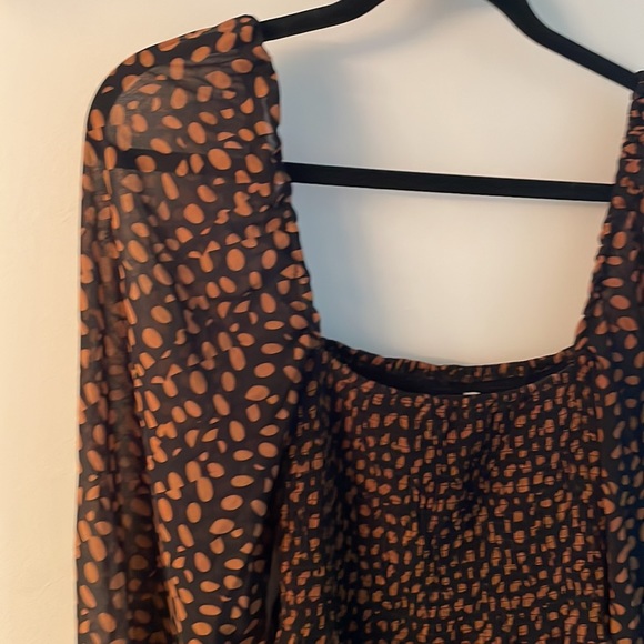 o.p.t classic smocked maxi dress (shop bop) - Picture 10 of 10